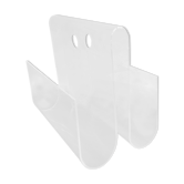 Plexiglas magazine holder