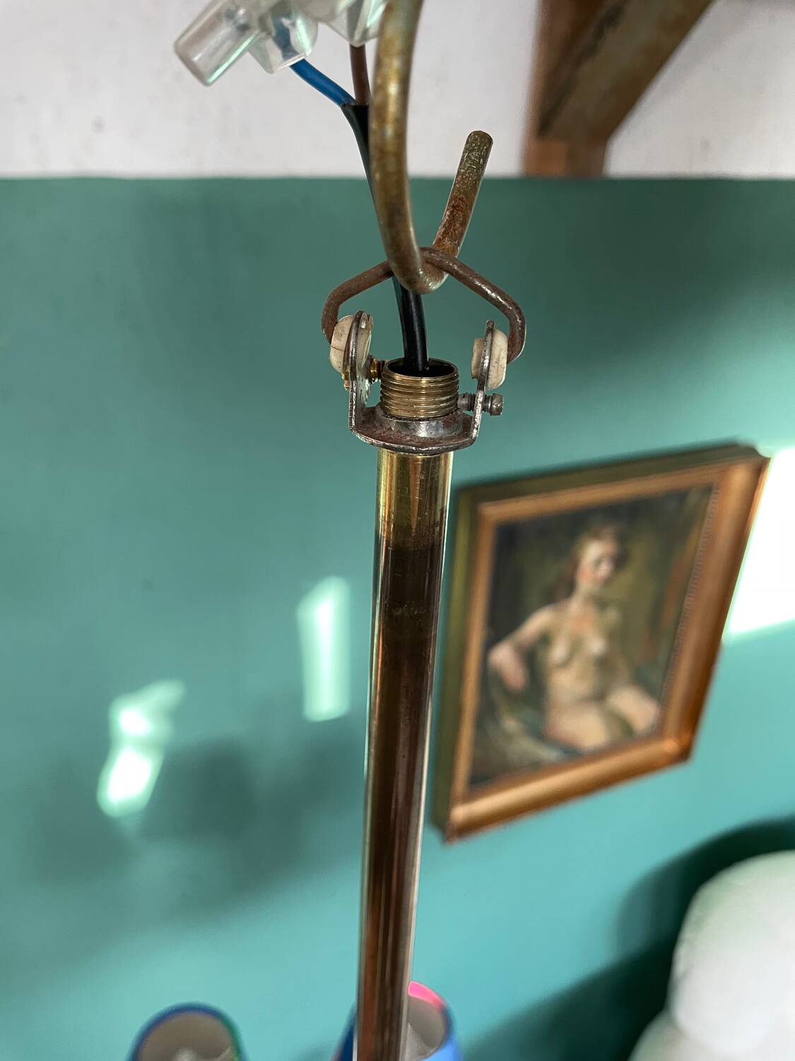 A very rare mid-century chandelier designed by Danish architect T. H. Valentiner