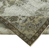 Hand-knotted vintage oriental, grey rug, 1980s, 167x254 cm