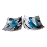 2 Corsican ceramic pouches