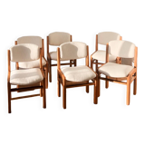6 fully restored elm chairs
