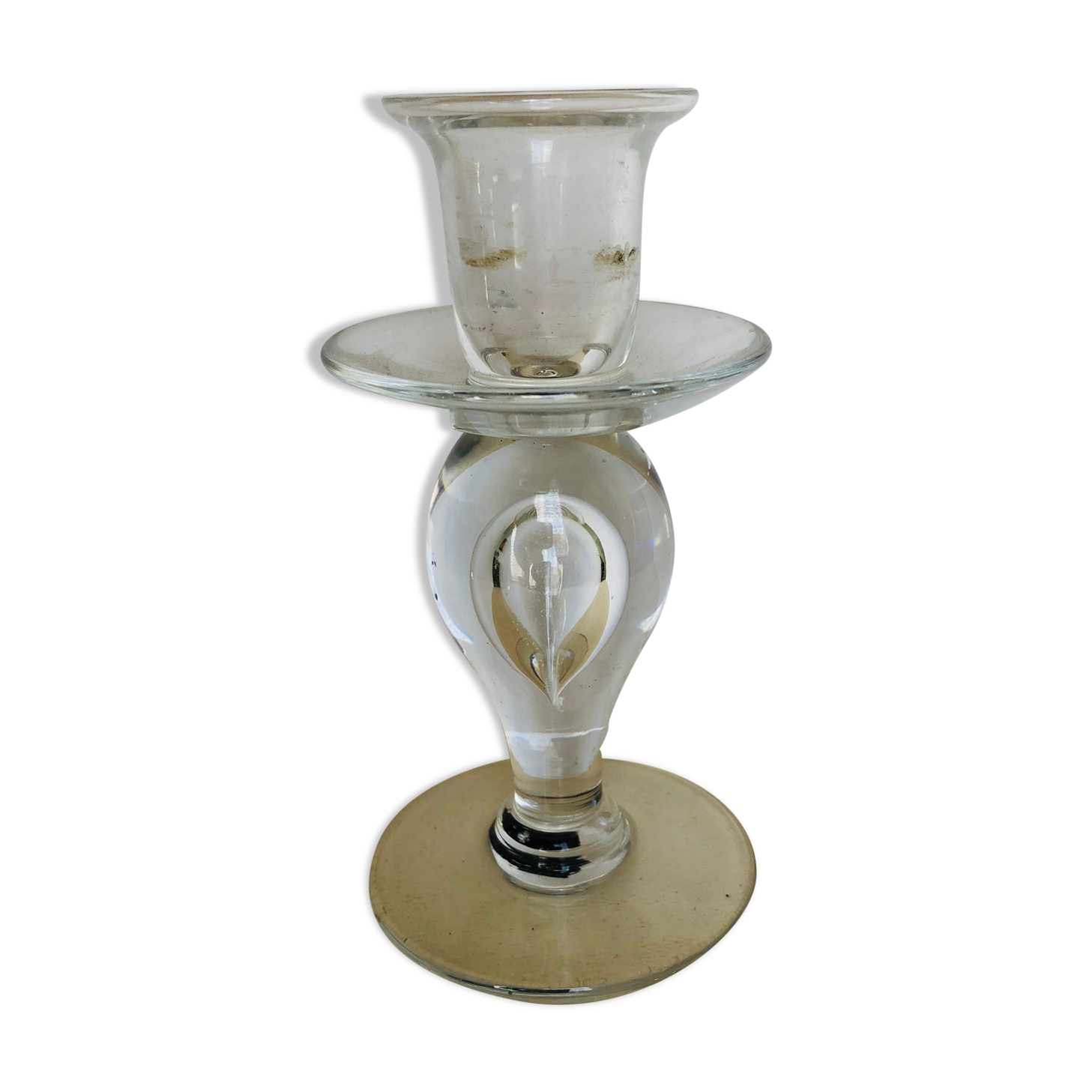 St. Louis Crystal candlestick