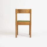 Set of 6 'Box' dining chairs in Magistretti style, Poland, 1970s