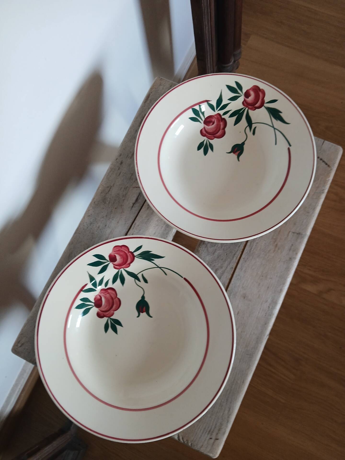 2 deep plates Lunéville