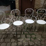 All garden furniture in wrought iron