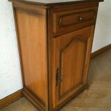 Solid oak extra furniture storage 1 closet 1 drawer