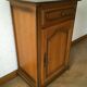 Solid oak extra furniture storage 1 closet 1 drawer