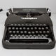 Typewriter Remington rand 1947 deluxe model 5 revised and new ribbon