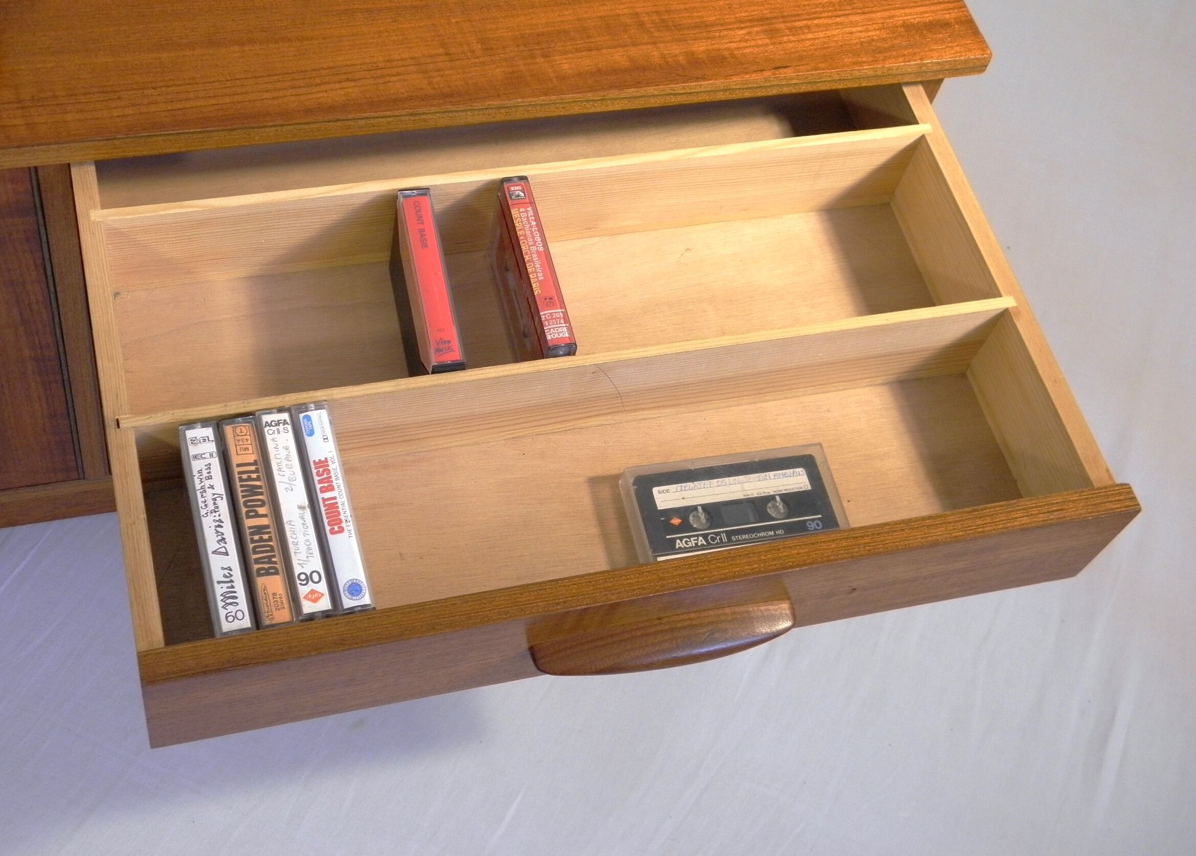 Scandinavian Hifi teak furniture, 1970s