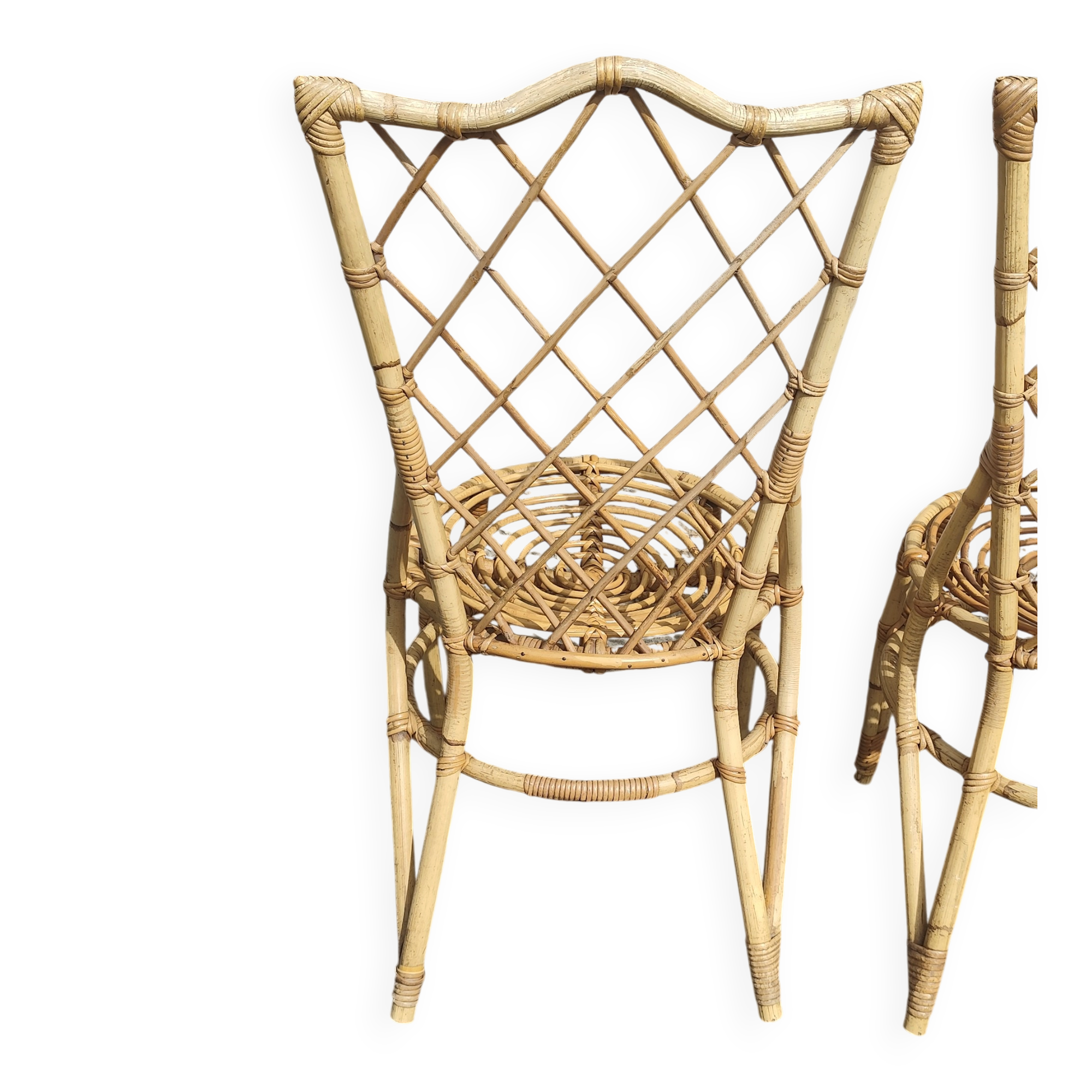 Lot de 4 chaises Louis Sognot