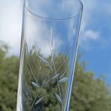 Champagne flutes Carved glass engraved
