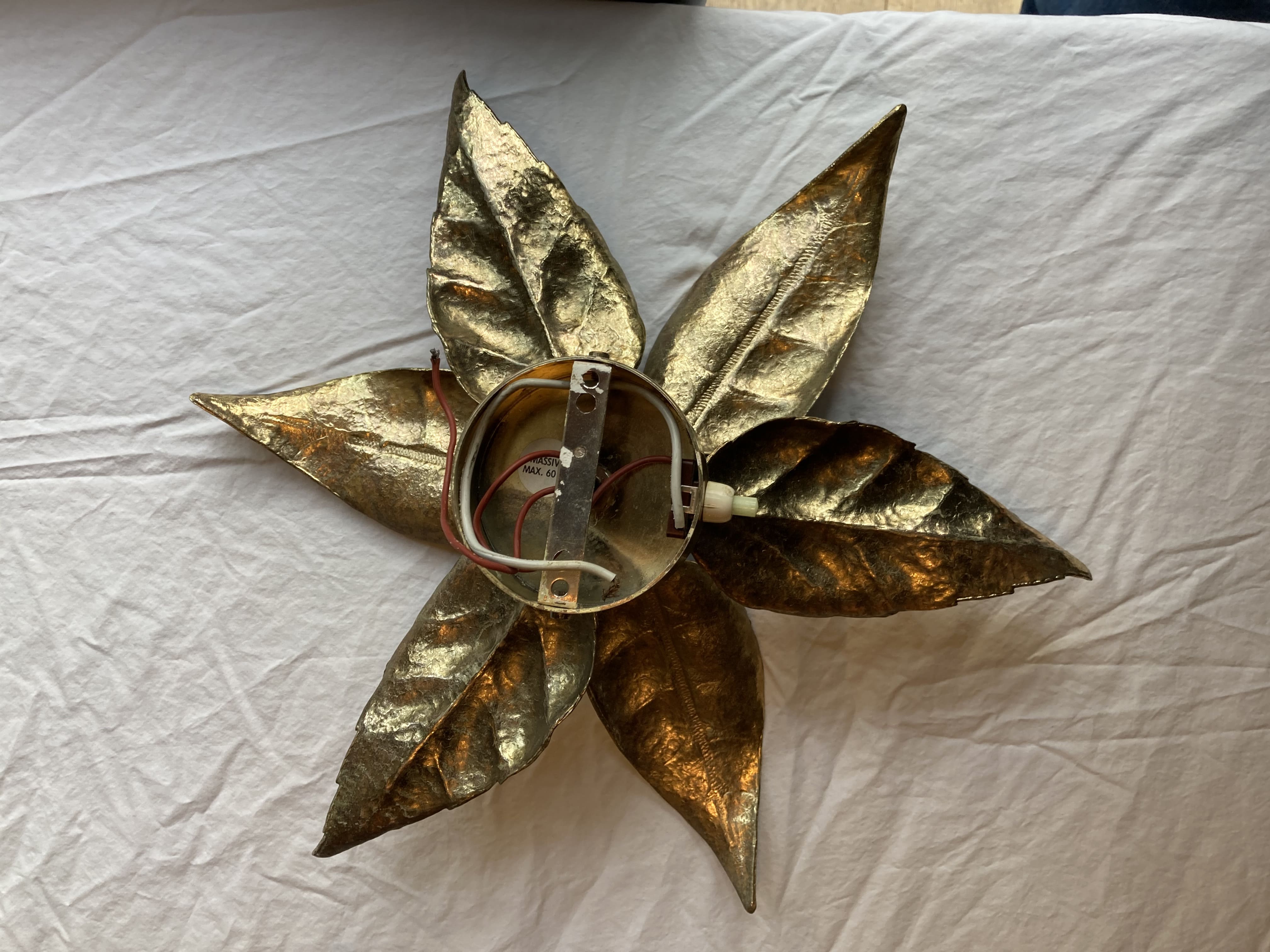 Pair Willy Daro wall sconces