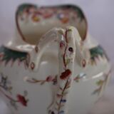 19th Sarreguemines porcelain milk pot