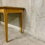 Light wood table