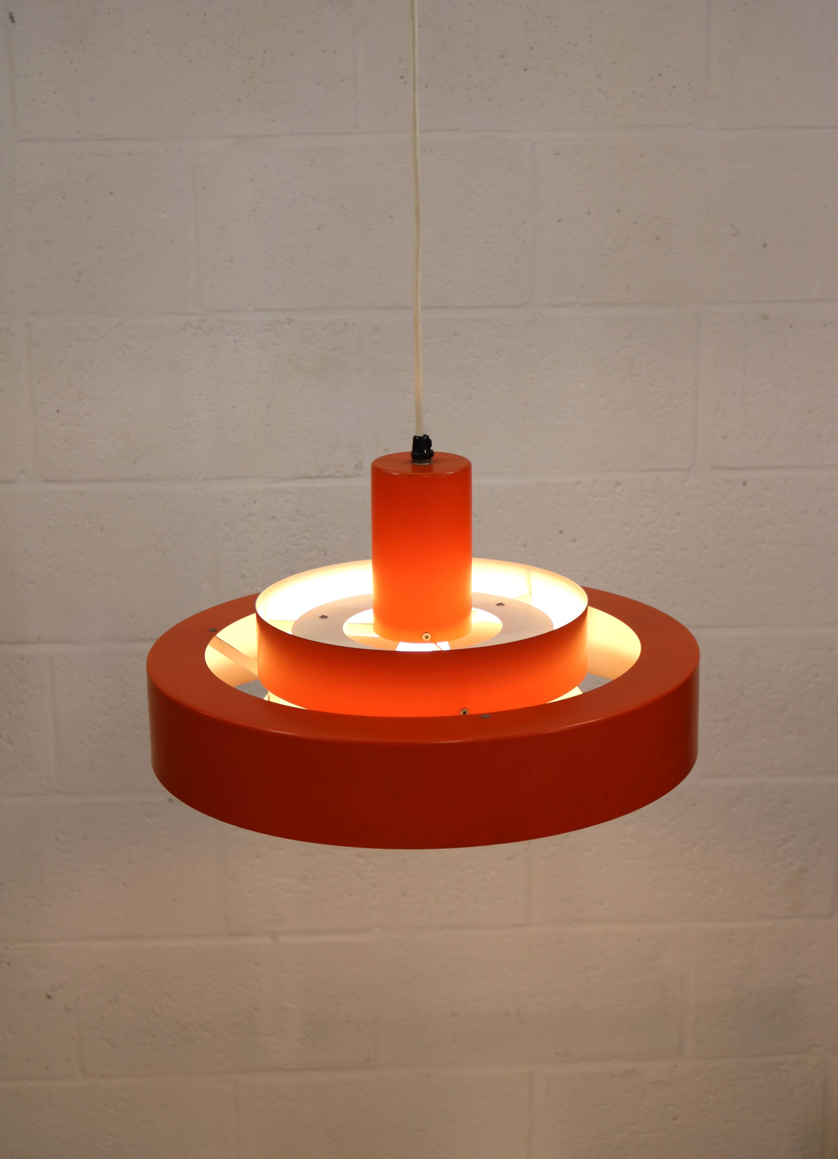 Mid-century modern hanging lamp by Jo Hammerborg - Fog & Morup - model Equ