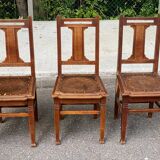 3 Art Deco Luterma chairs Estonia 1950