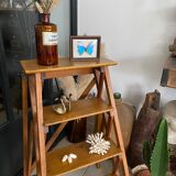 Vintage wooden stepladder