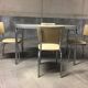 Table formica et chaises par American Fixture, 1950