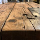 Established cast-iron stand shop console