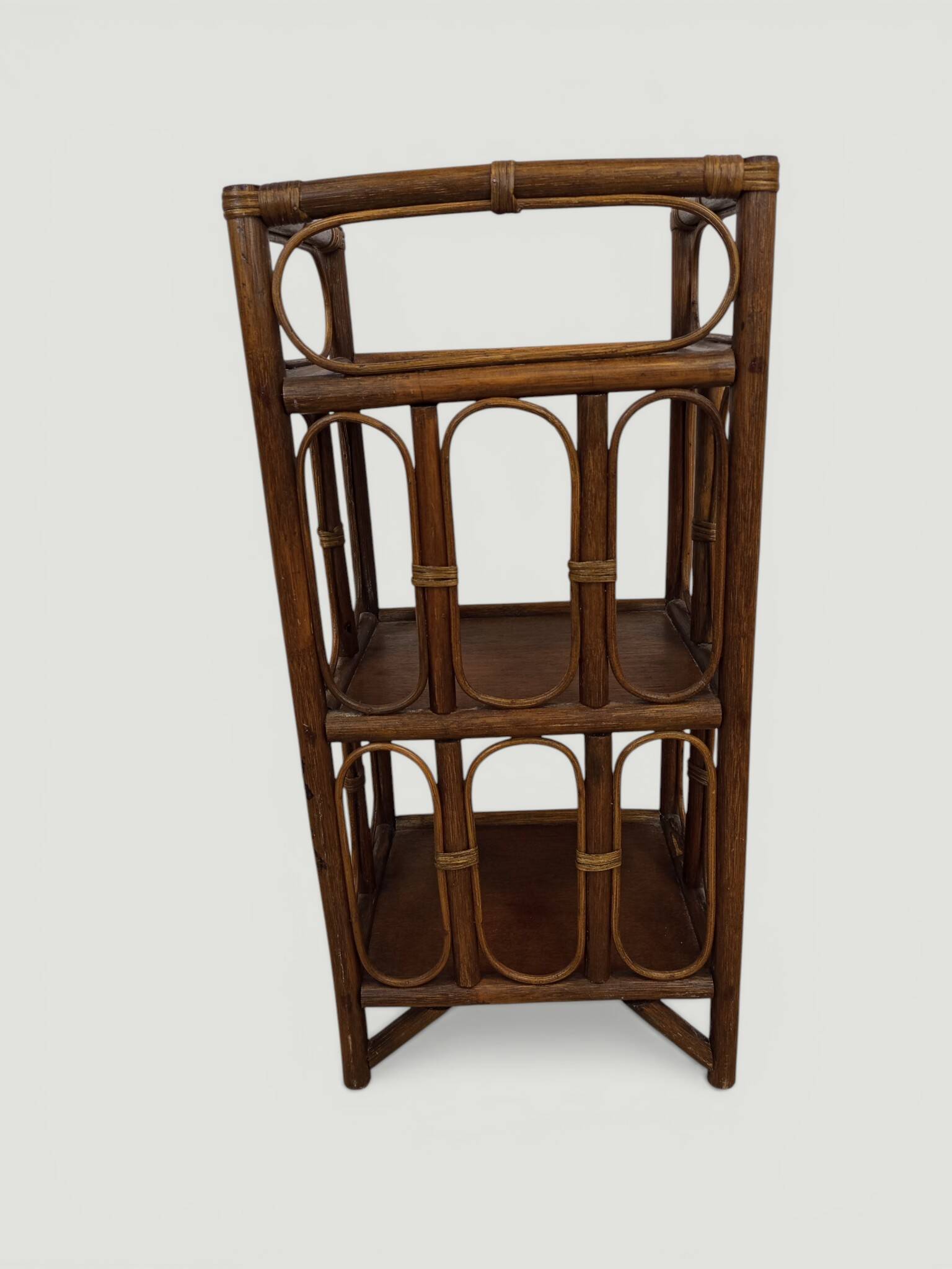 Rattan shelf, occasional.