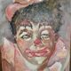 Clown painting from 1980