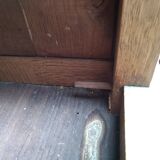 Old oak buffet