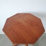 Wooden tripode healing - octagonal plateau - 1940s