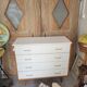 Commode vintage pieds compas