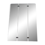 Folding triptych wall mirror, 1960s, 120 x 85 cm