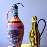 Scoubidous bottles 60s