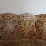 17th-century Cordoba leather screen