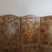 17th-century Cordoba leather screen