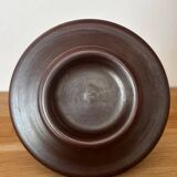 Water butter dish in glazed pottery