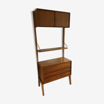 Etagère bibliothèque modulable Royal System par Poul Cadovius Danemark 1950 /1960