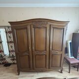 1960s Solid Wood Wardrobe