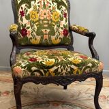 Armchair with flat back, Regency period, early XVIIIth