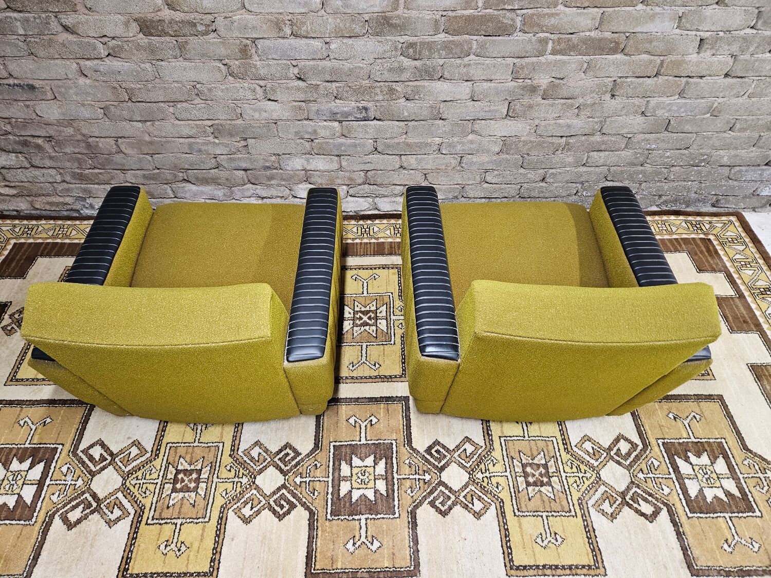 Pair of vintage armchairs 1960s