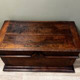 19th-century oak chest