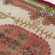 Flower Design Oushak Turkish Floral Rug SKU 2645