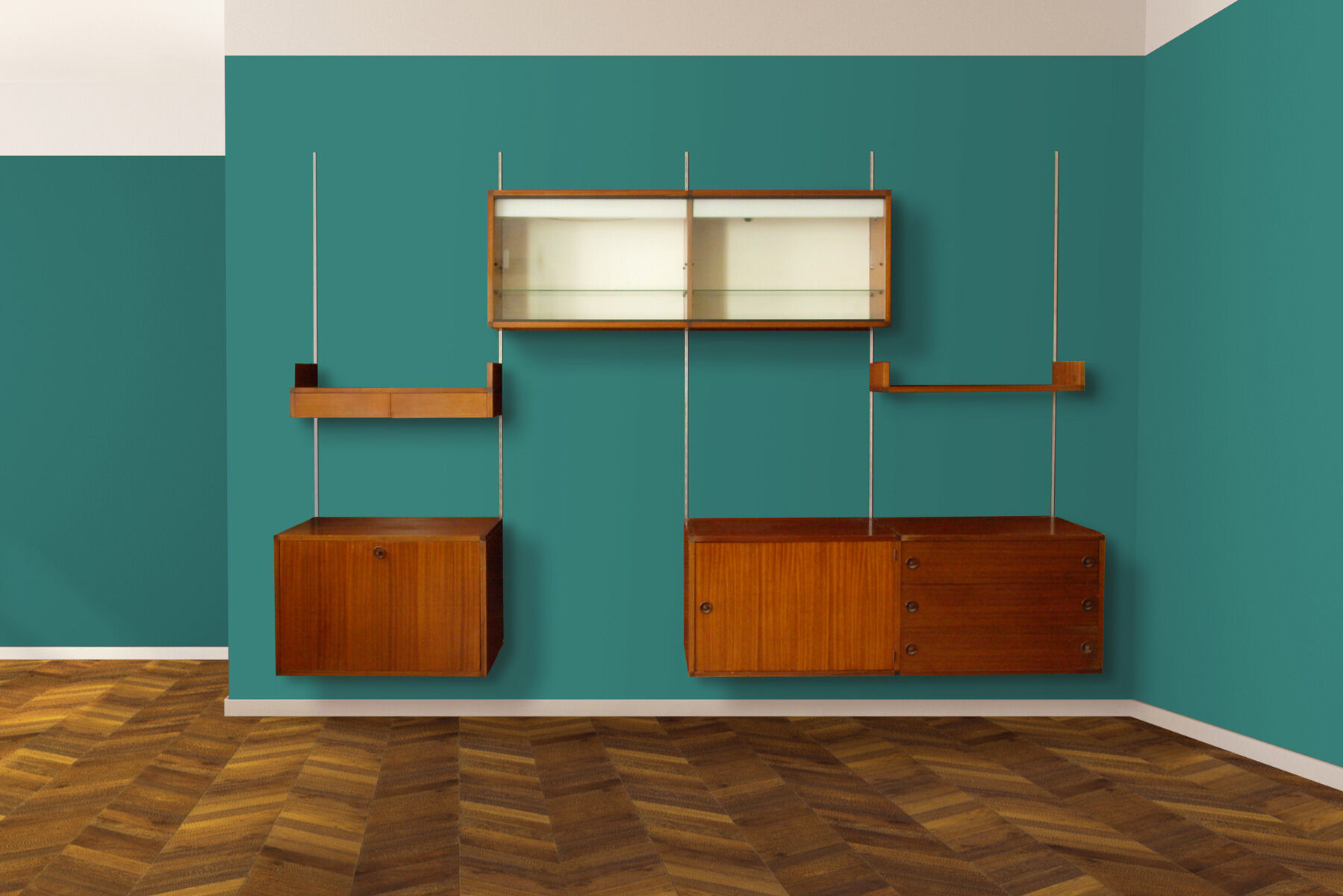 Modular wall system A.R.P edition Minvielle