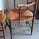Paire de fauteuils anciens provençaux fin XIXème