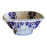 Rouen salt earthenware salad bowl
