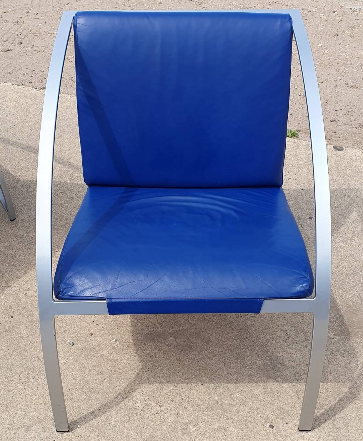 Set 2 -  Karlo chair leather KFF Karl Friedrich Foster postmoder