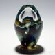 Vintage studio glass designed by the German artist Udo Edelmann 1988.