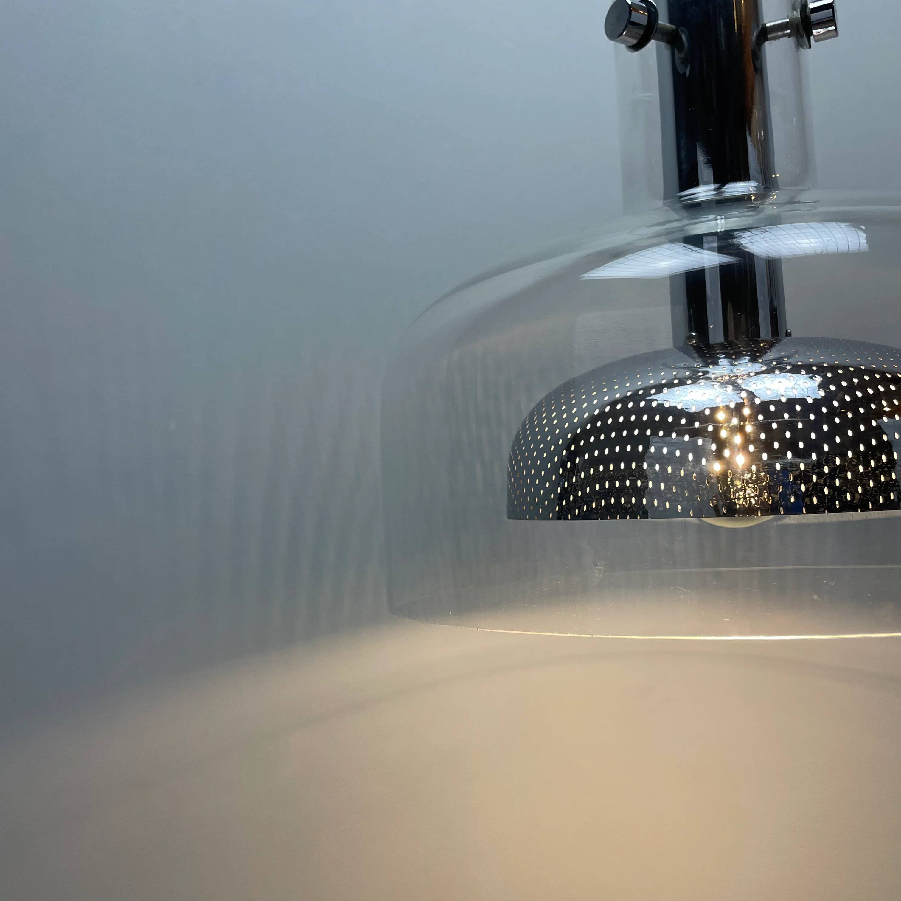 Swedish 'Crystal' suspension by Anders Pehrson for Atelje Lyktan 1970