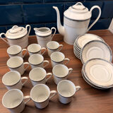 Sologne Porcelain Coffee Service – "Rhapsody" Model - Complete