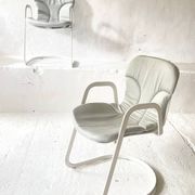 Fauteuil de salle à manger Cidue de Willy Rizzo, Italie, années 1970