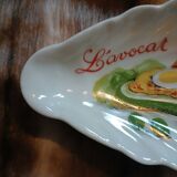 6 antique avocado cups