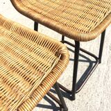Pair of stools vintage by Rohe Noordwolde