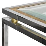 1970s square coffee table